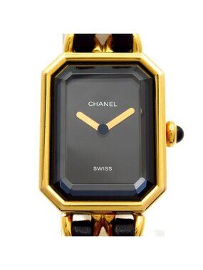 Chanel Watch L Black